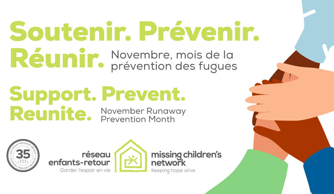 November is Runaway Prevention Month