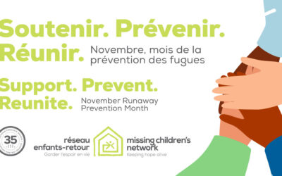 November is Runaway Prevention Month